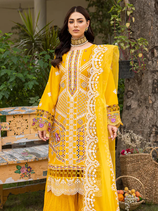 LLE - 07 | Unstitched 3 PC