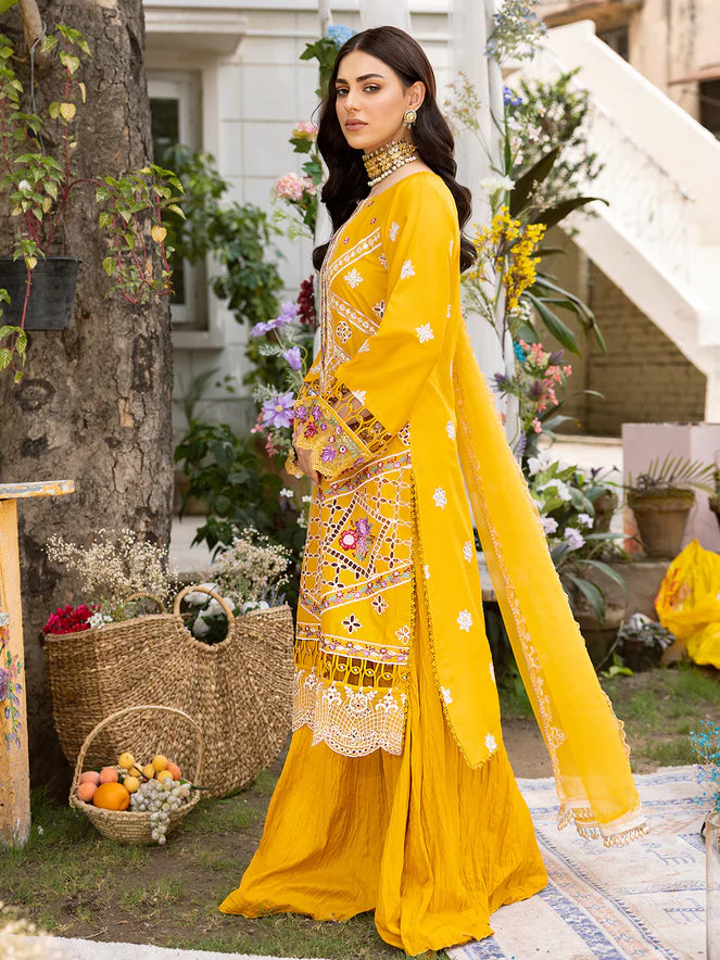 LLE - 07 | Unstitched 3 PC