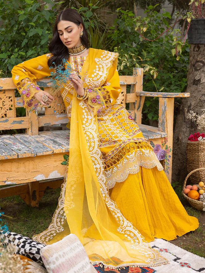 LLE - 07 | Unstitched 3 PC