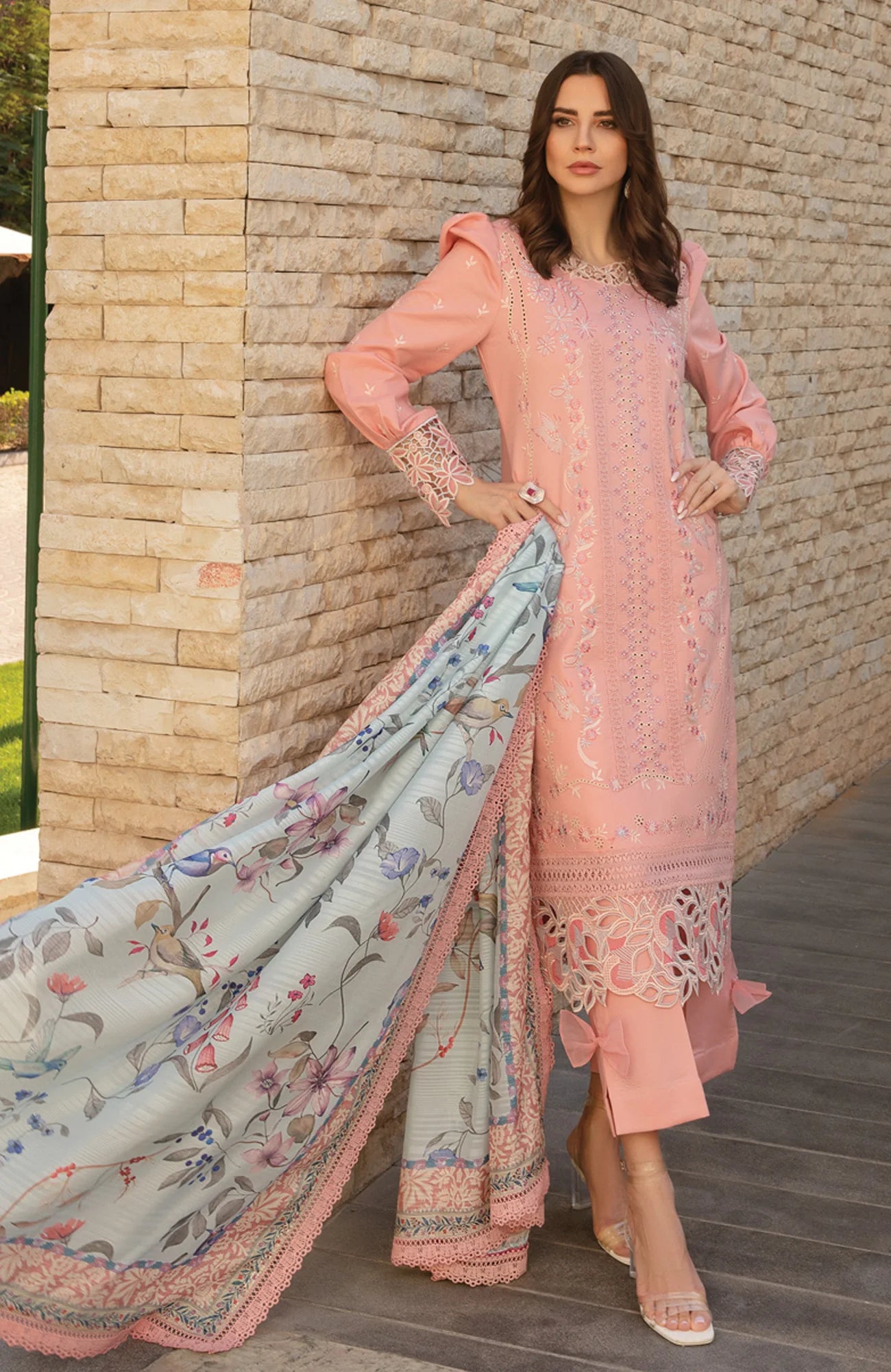 CARNATION BY RANGRASIYA LAWN COLLECTION'24 3 PIECE UNSTITCHED RRCRN24L D3-SUMMER COLLECTION