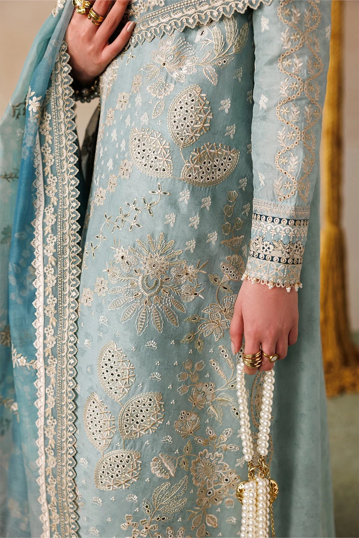 EMBROIDERED LAWN EL26-D01