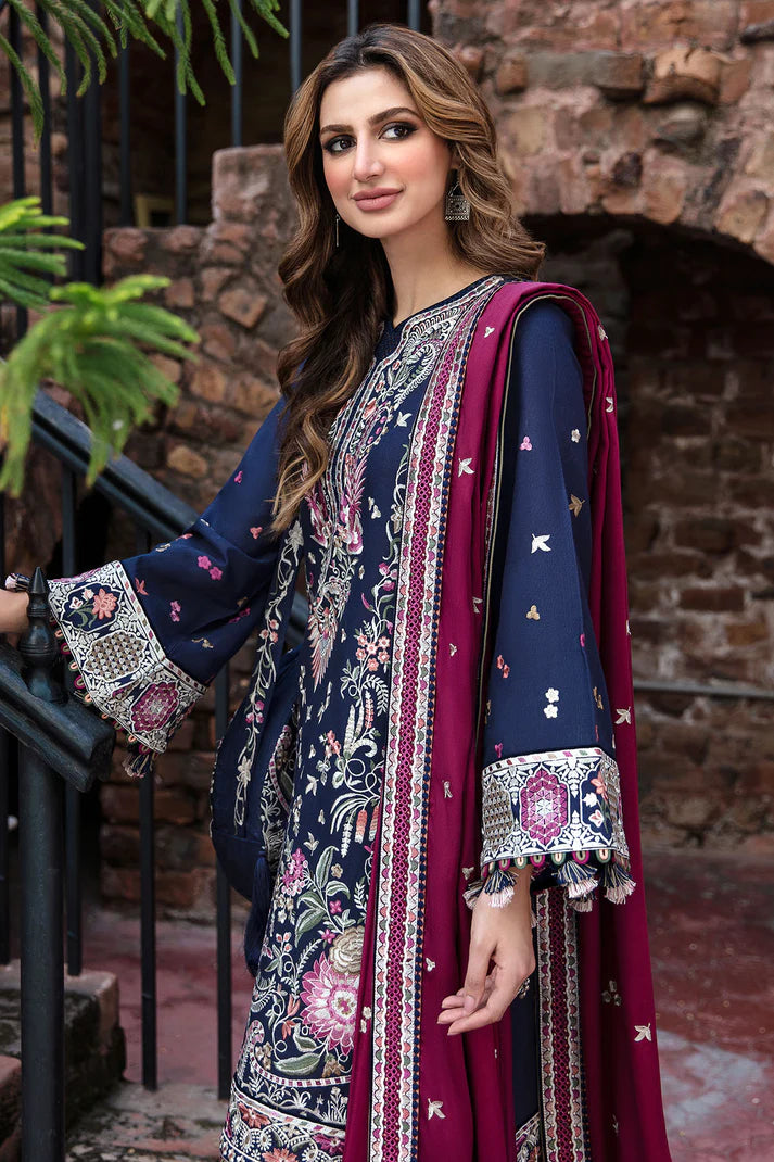 EMBROIDERED SLUB KHADDAR-DW23-D6