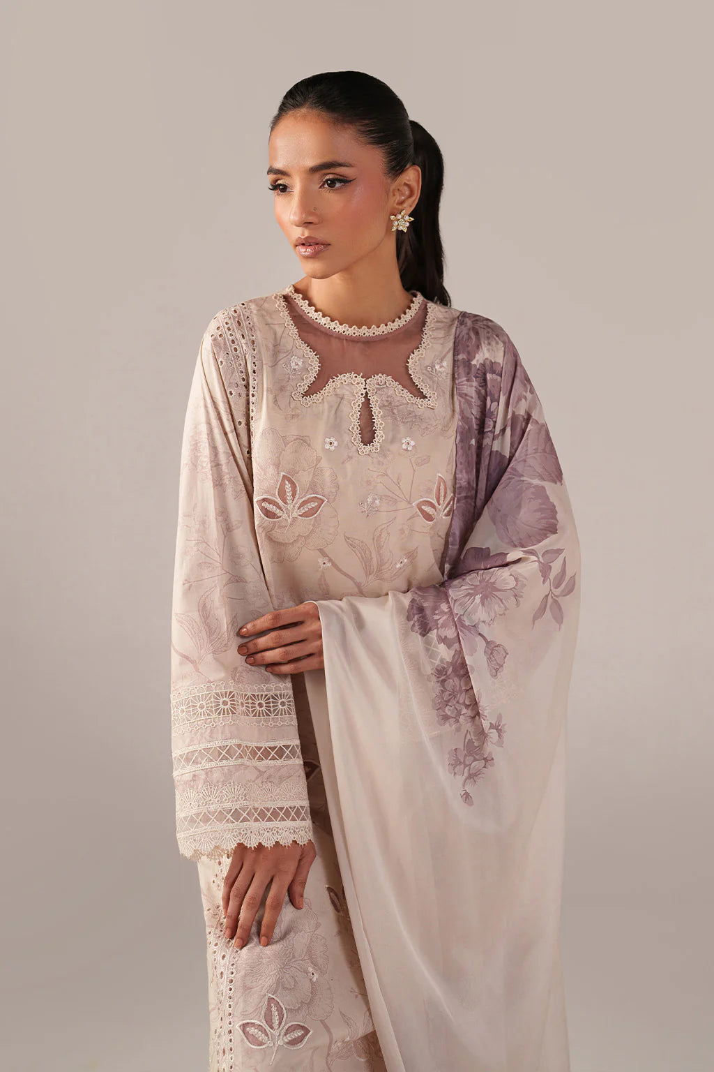 SS-01 Embroidered Lawn