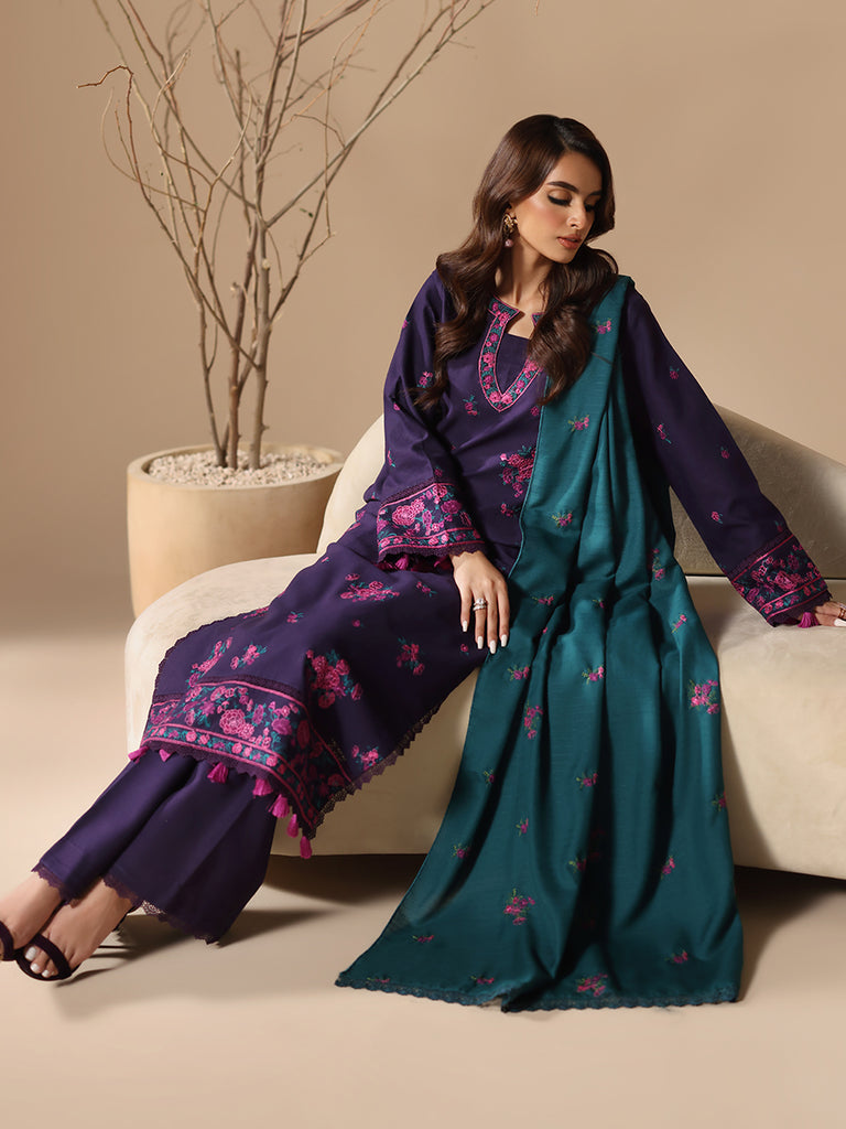 Embroidered Shawl Series 06