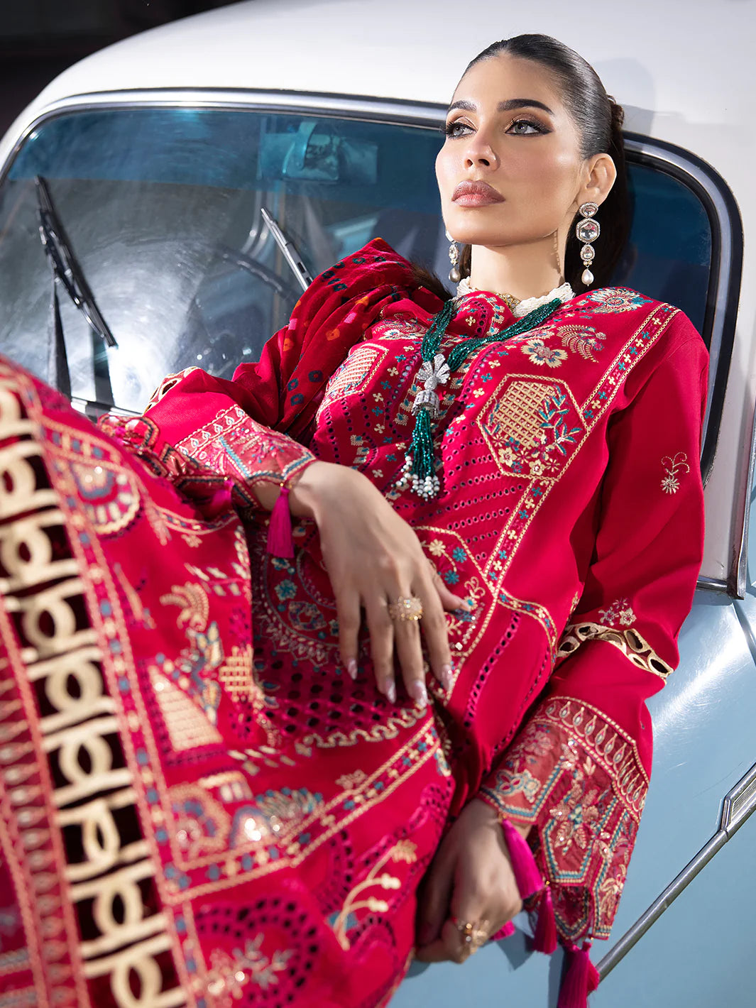 RUBY ROUGE | 3 PC UNSTITCH KOTRAI