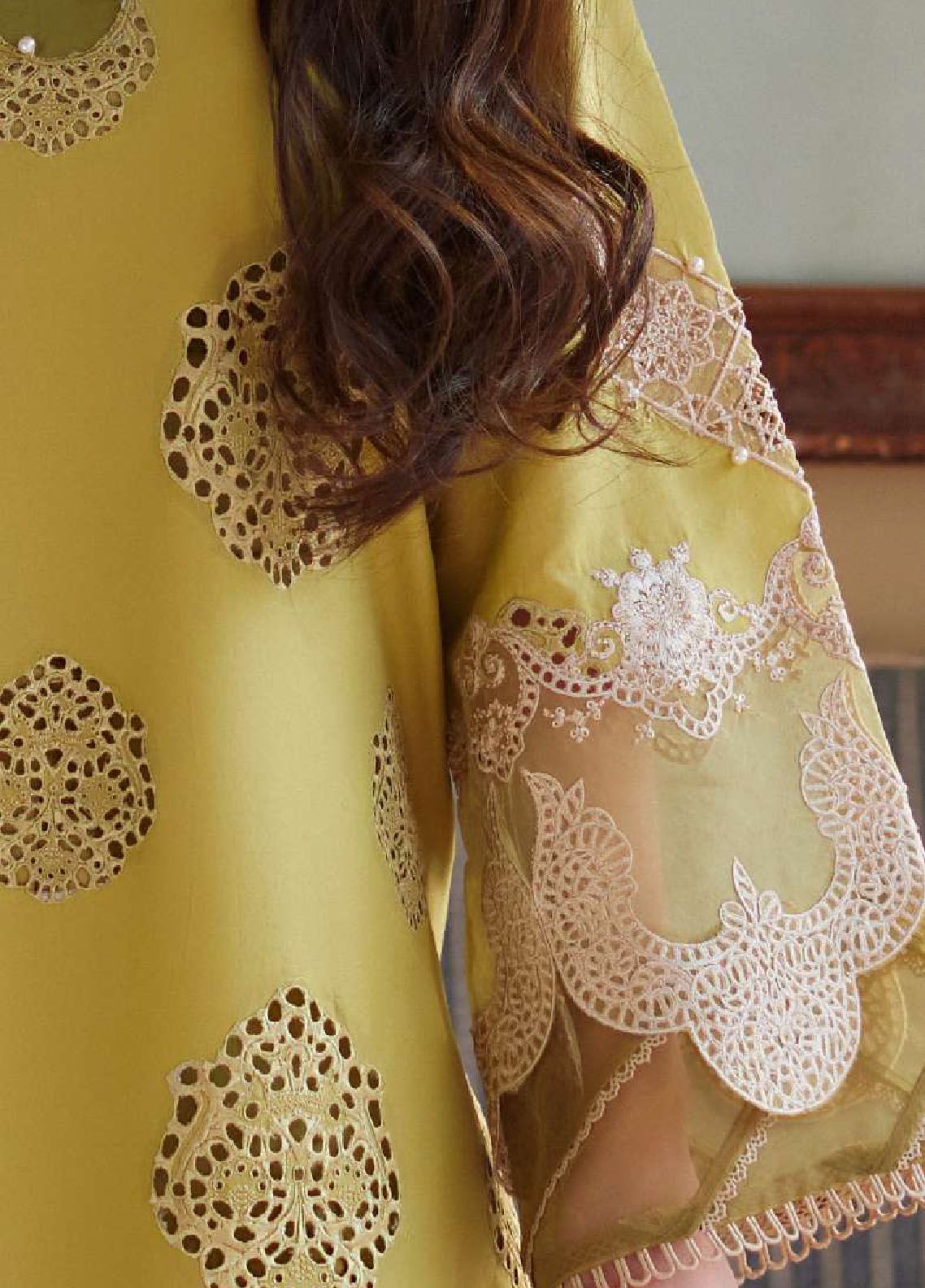 Elaf Embroidered Suits Unstitched 3 Piece EF24EE D-05 Meenah - Summer Collection