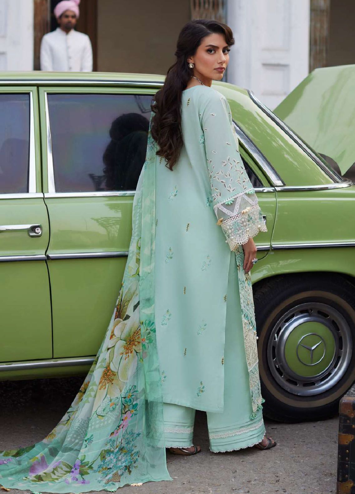 Elaf Embroidered Suits Unstitched 3 Piece EF24EE D-11 Sivana - Summer Collection