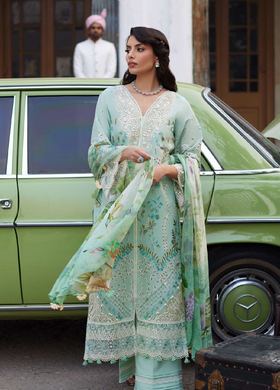 Elaf Embroidered Suits Unstitched 3 Piece EF24EE D-11 Sivana - Summer Collection
