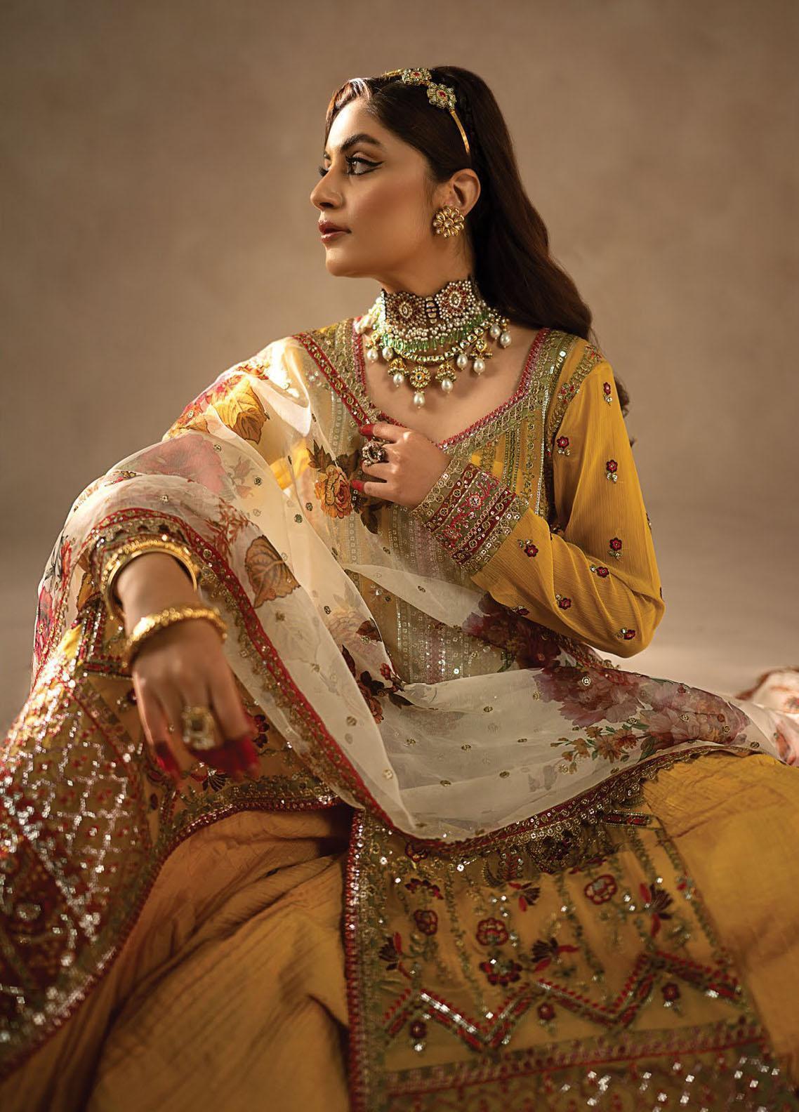 Nayab By Myeesha Embroidered Chiffon