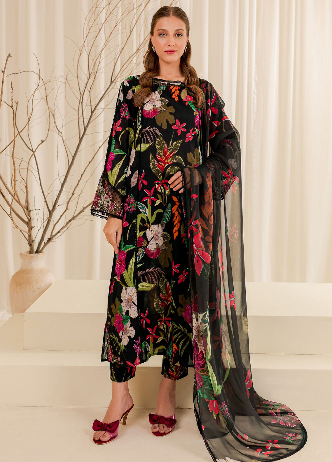 Farasha Printed Essentials Summer Collection 2024