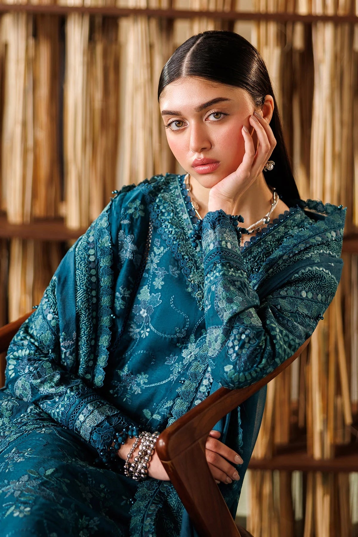 EMBROIDERED LAWN EL26-D04