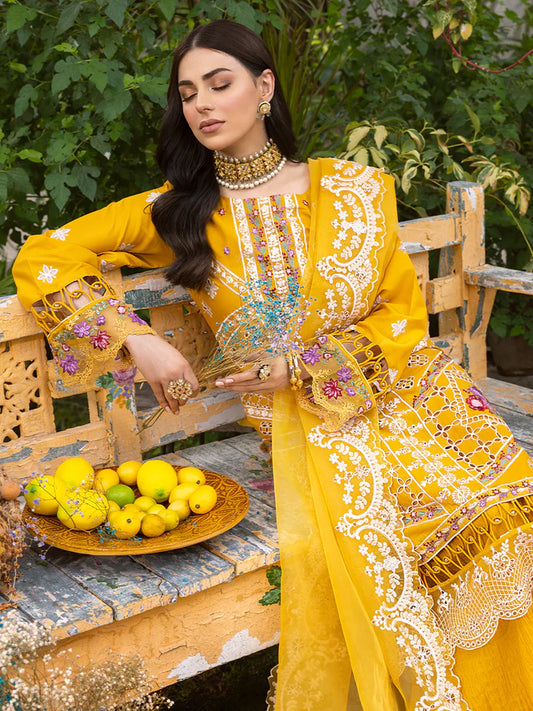 LLE - 07 | Unstitched 3 PC