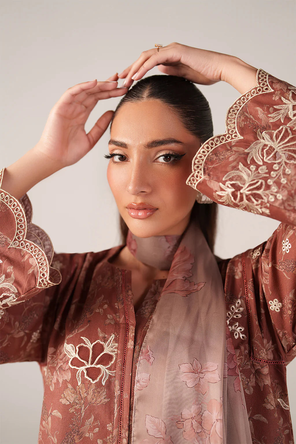 SS-02 Embroidered Lawn