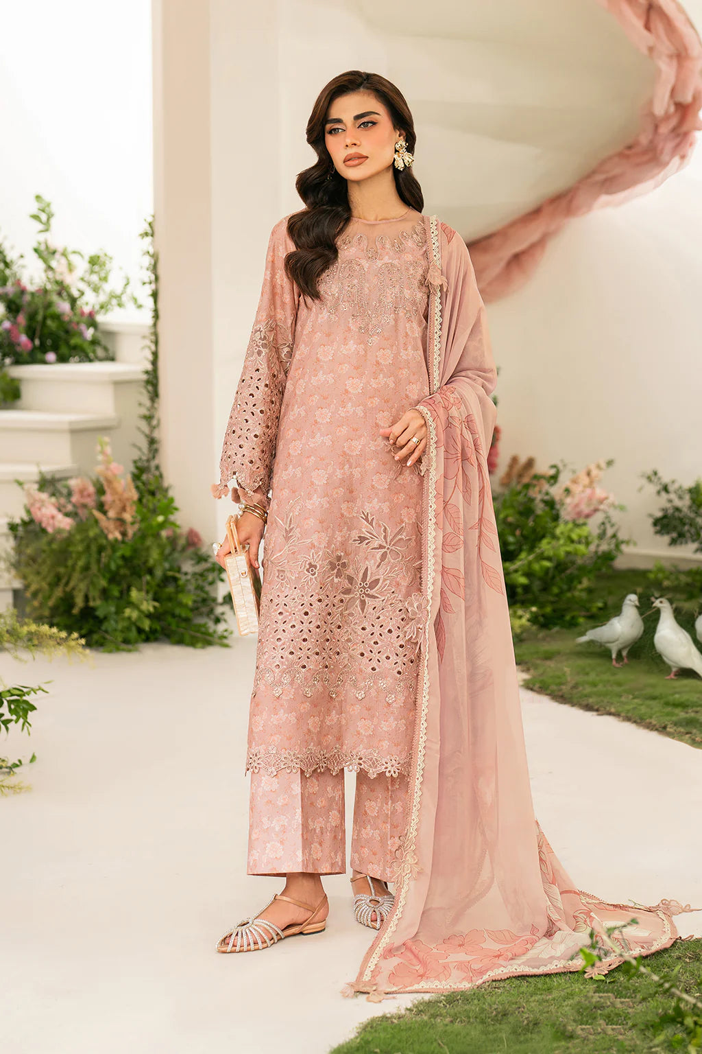 IFE-12 Embroidered Lawn