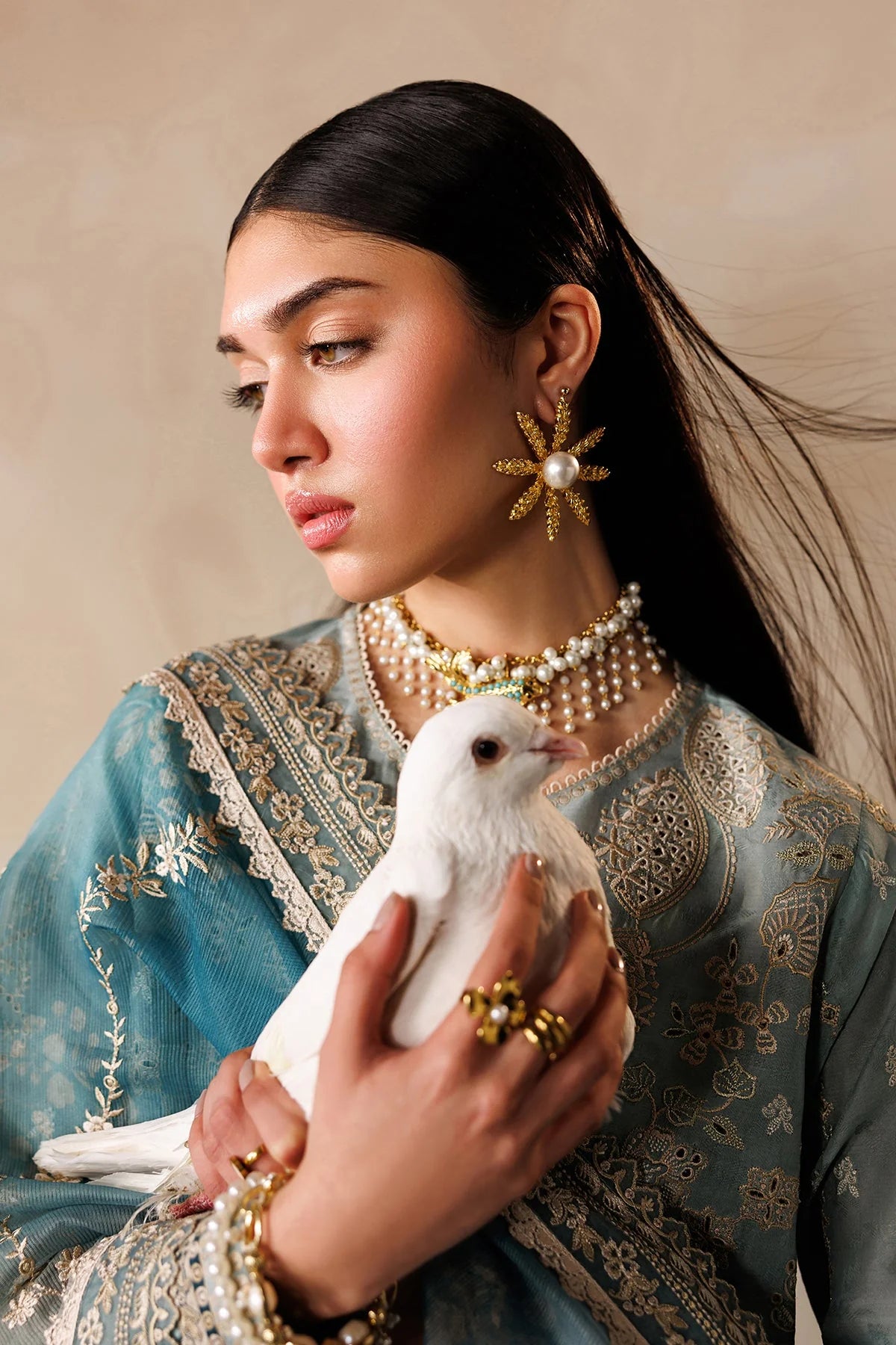 EMBROIDERED LAWN EL26-D01