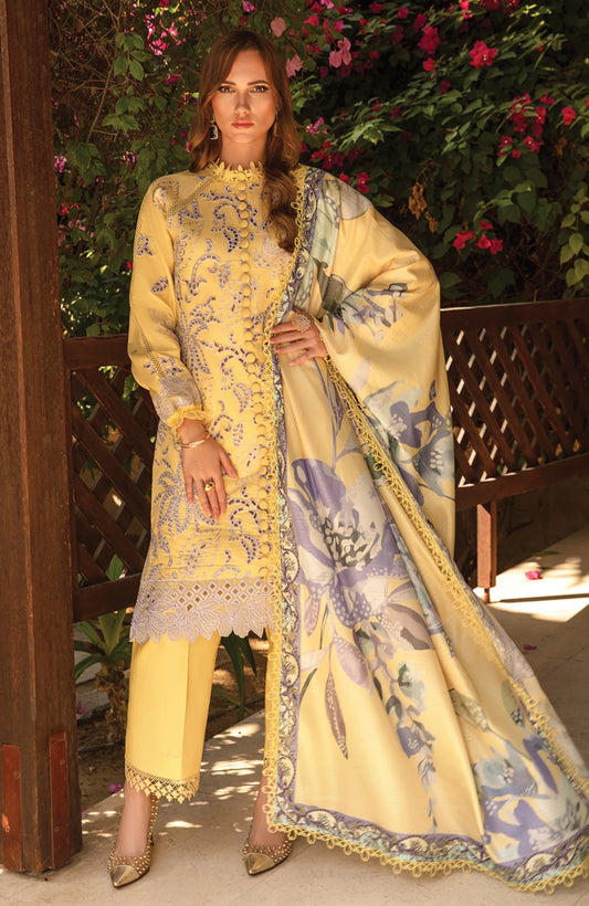 CARNATION BY RANGRASIYA LAWN COLLECTION'24 3 PIECE UNSTITCHED RRCRN24L D6-SUMMER COLLECTION