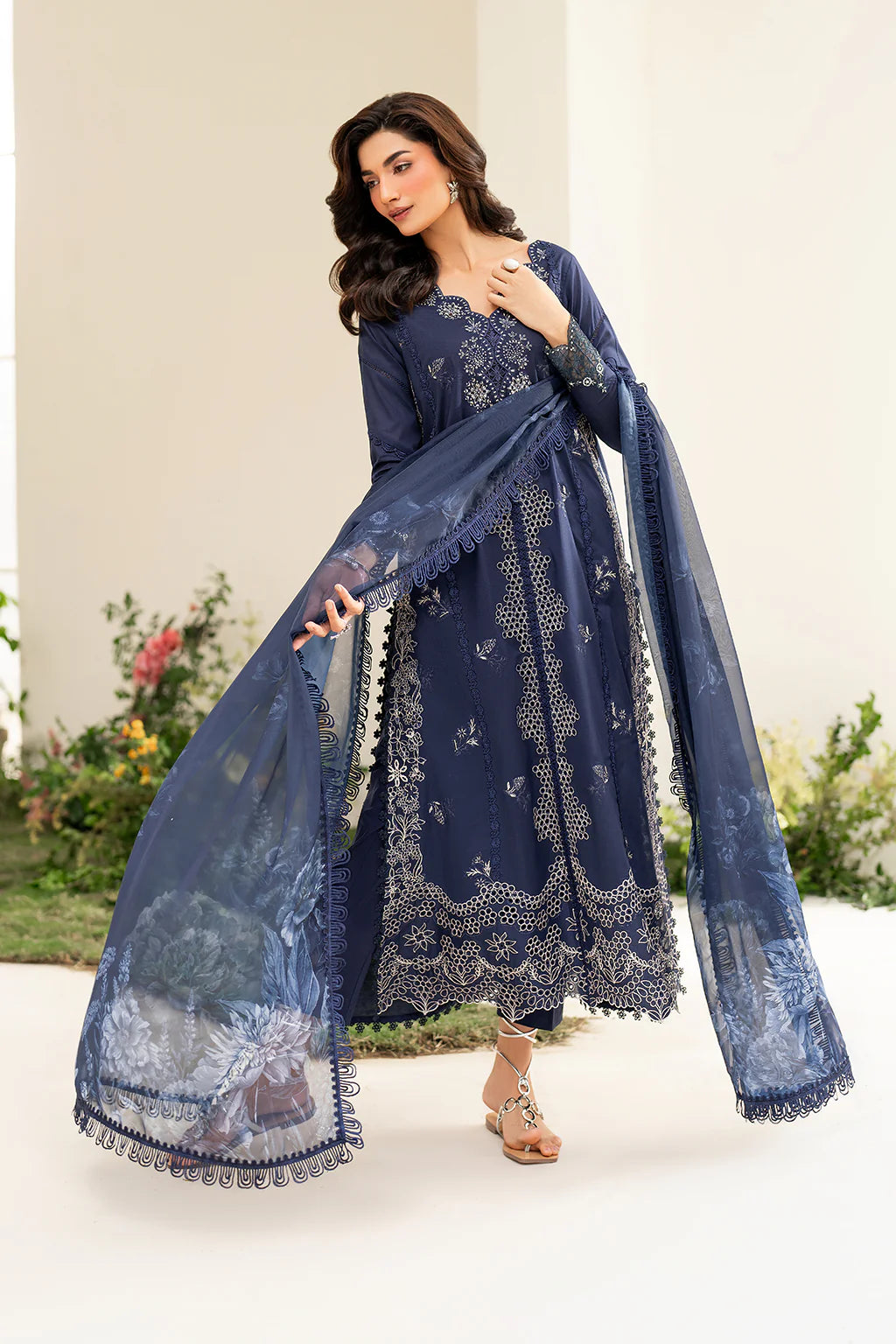 IFE-04 Embroidered Lawn