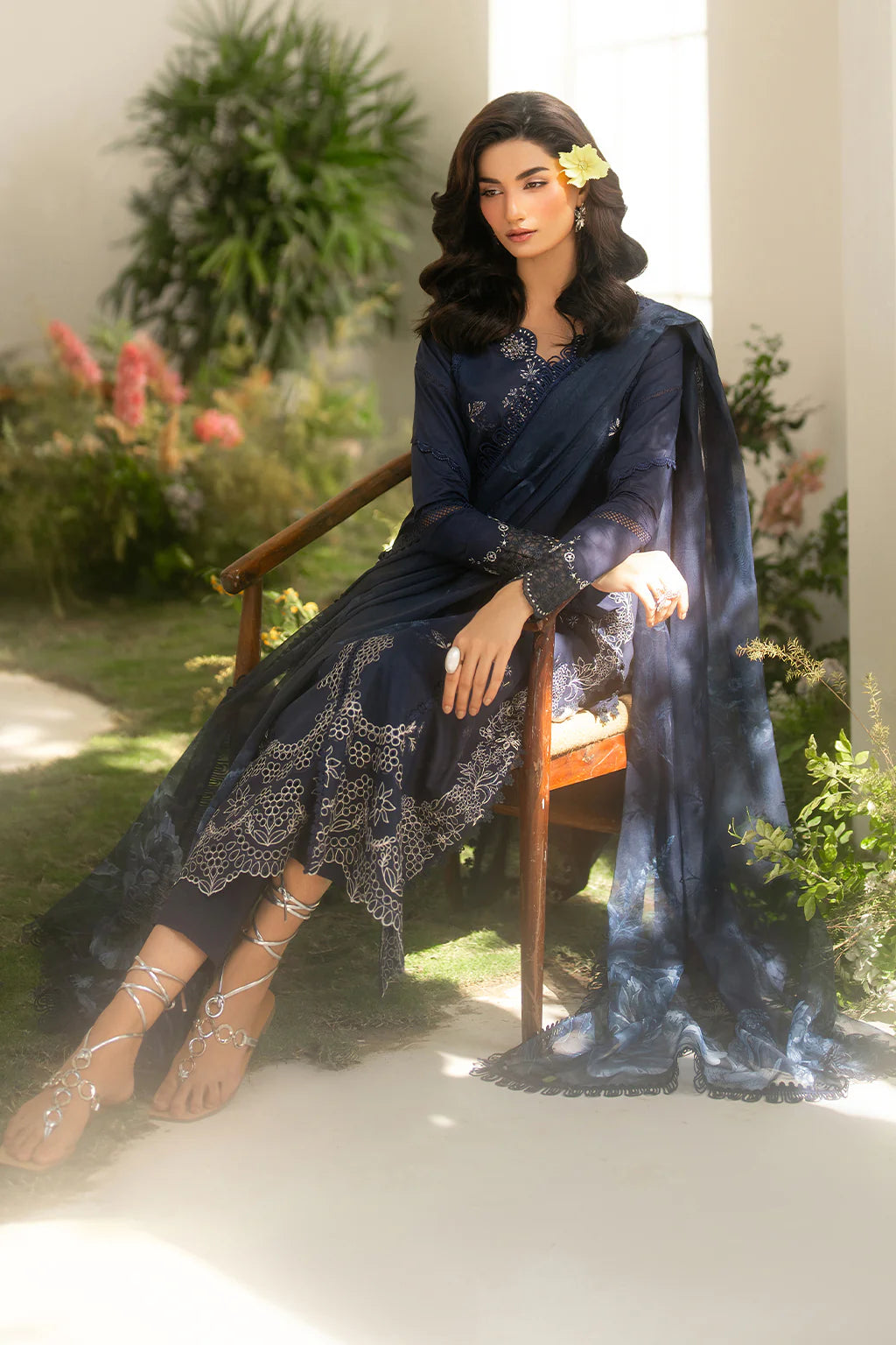 IFE-04 Embroidered Lawn