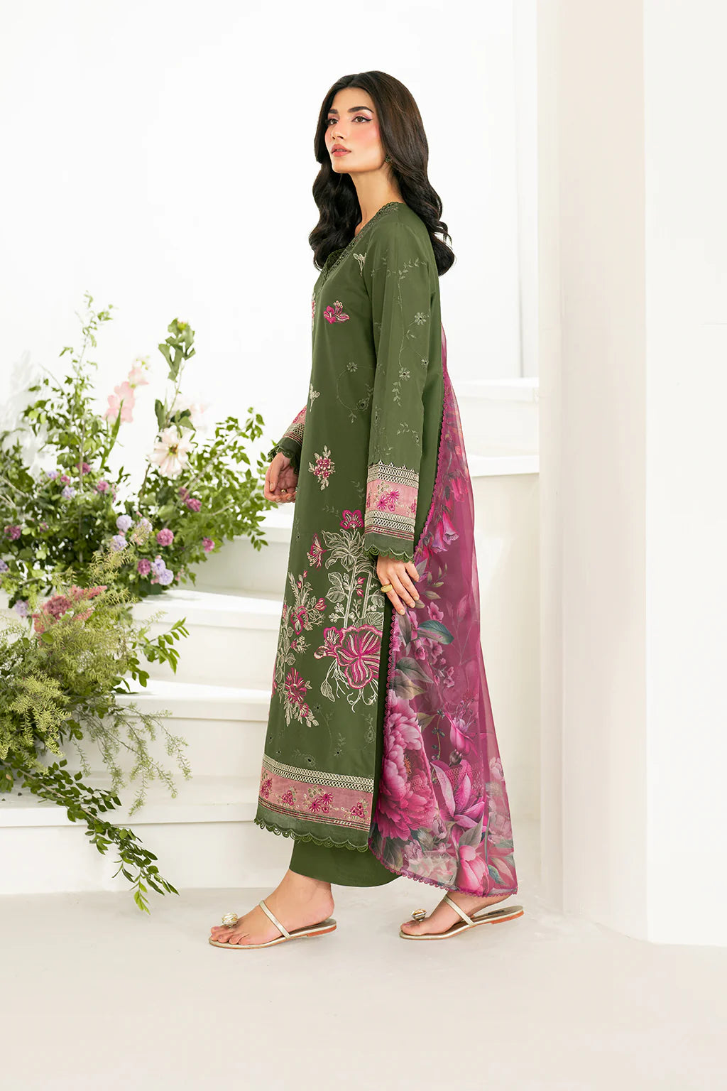 IFE-02 Embroidered Lawn