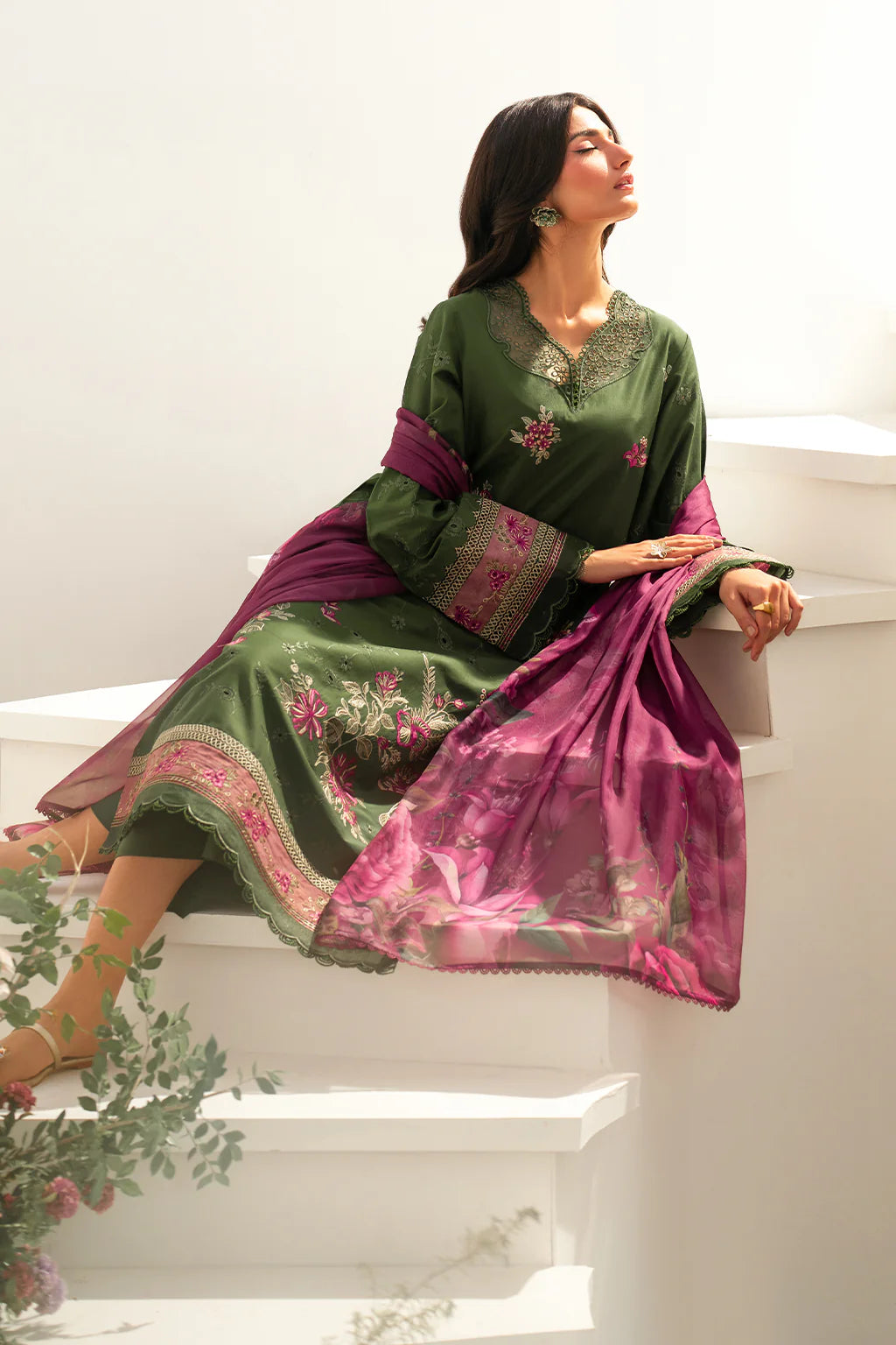 IFE-02 Embroidered Lawn