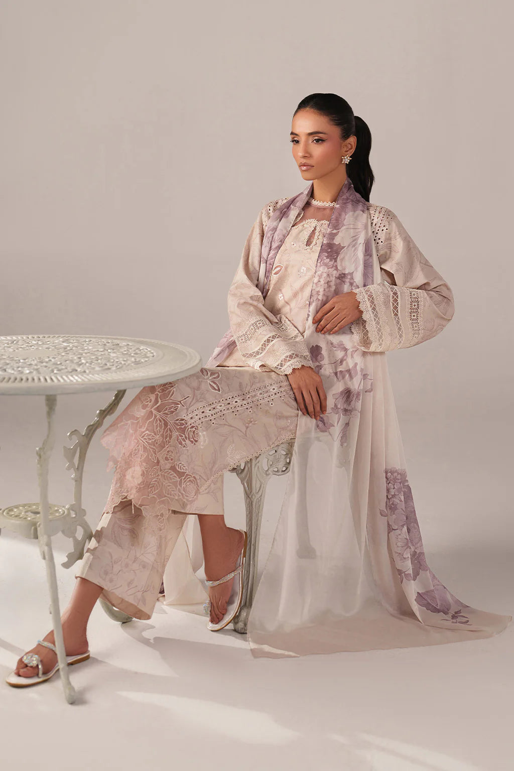 SS-01 Embroidered Lawn