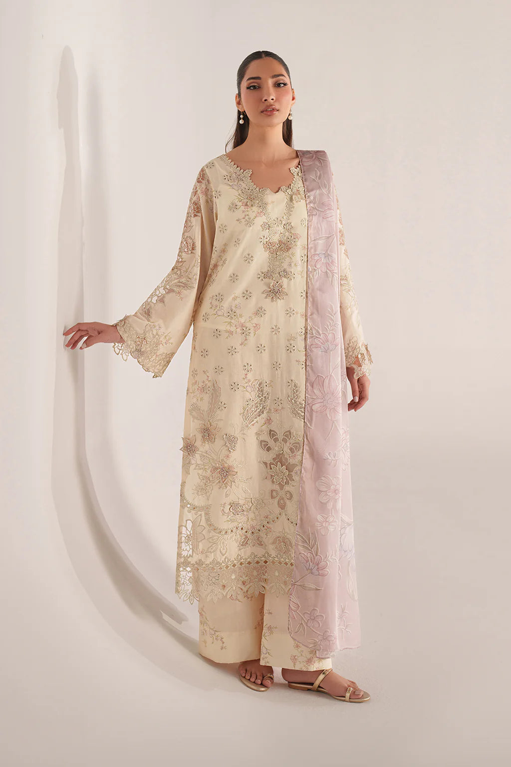 SS-06 Embroidered Lawn