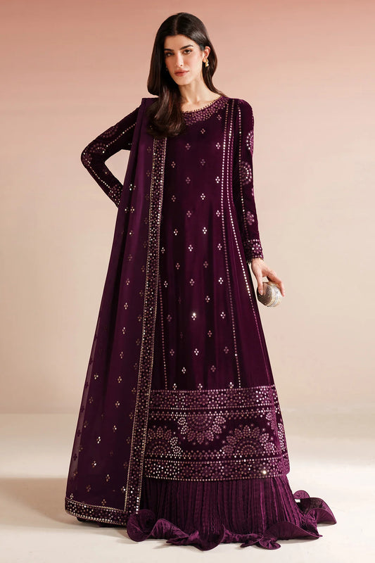 Embroidered Velvet Formal VVF D-1