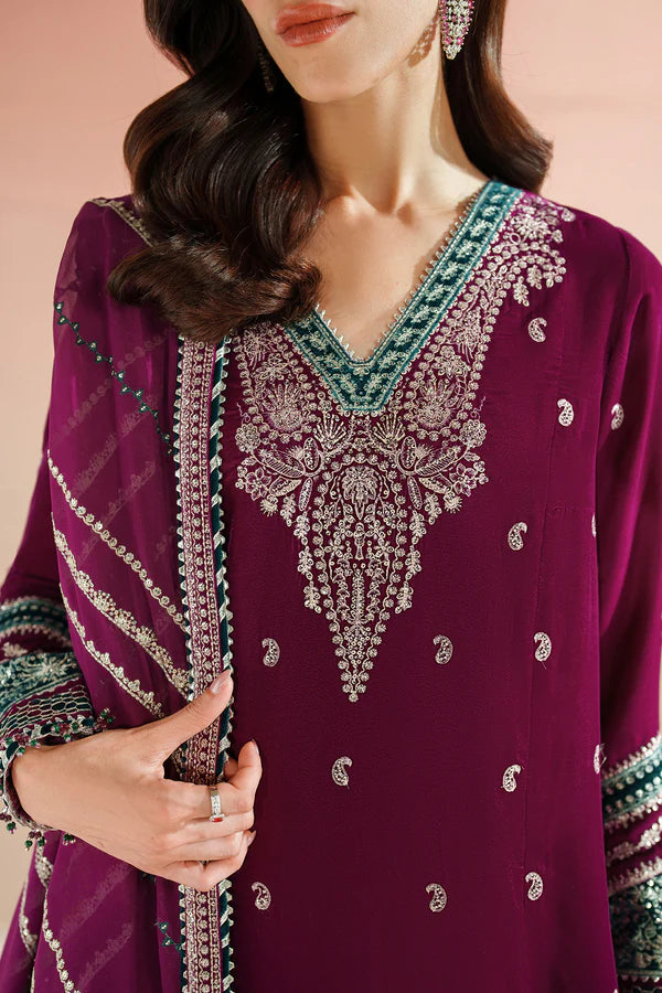 Embroidered Velvet Formal VVF D-6