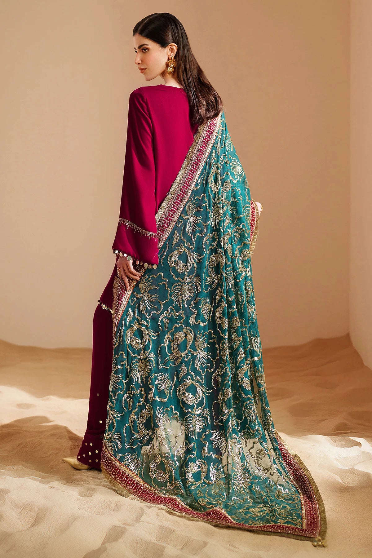 Embroidered Velvet Formal VVF D-9