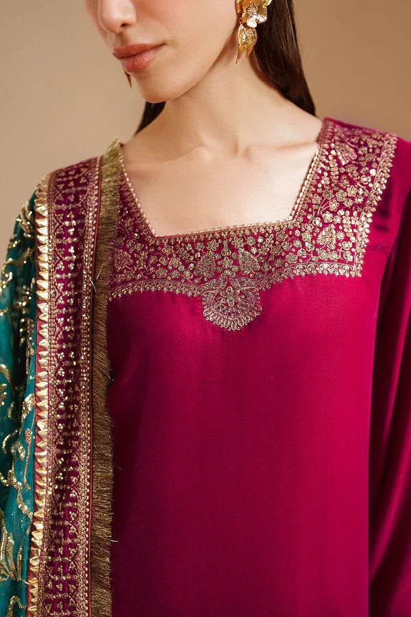 Embroidered Velvet Formal VVF D-9