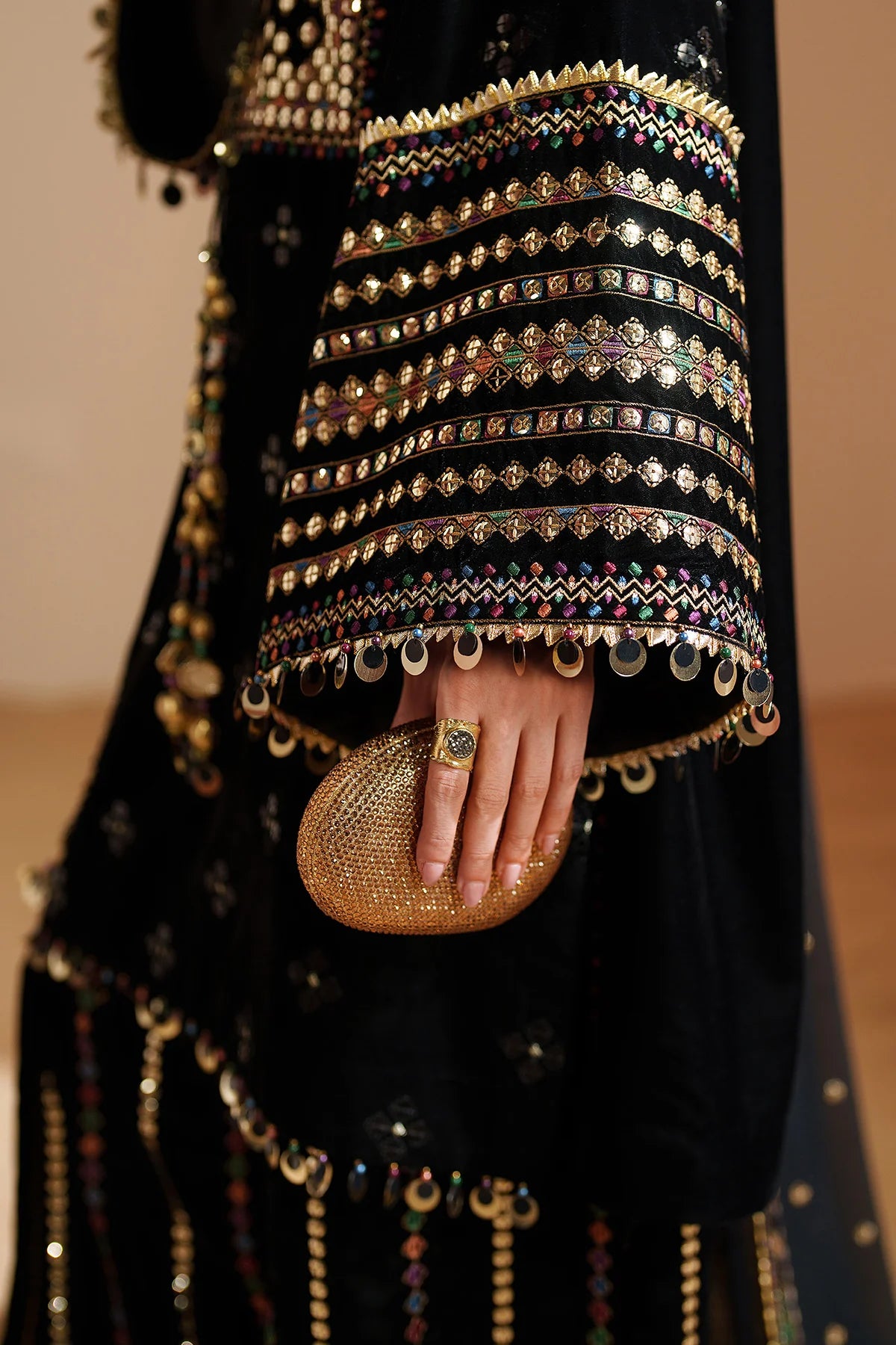 Embroidered Velvet Formal VVF D-5