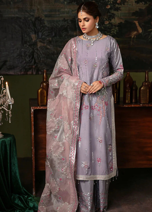 Noori By Emaan Adeel Unstitched Silk Edit 2023 NR 06 Bano