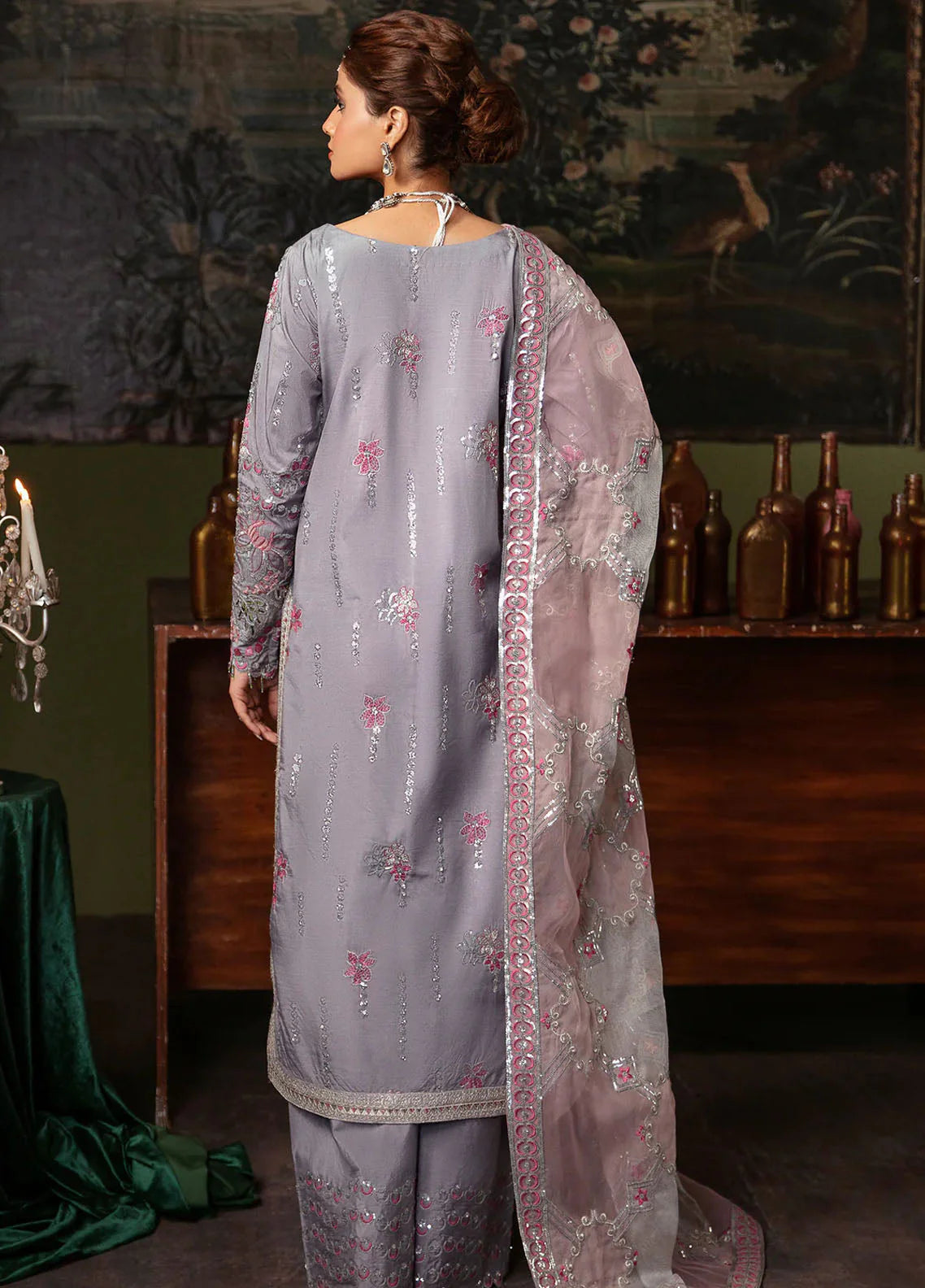 Noori By Emaan Adeel Unstitched Silk Edit 2023 NR 06 Bano