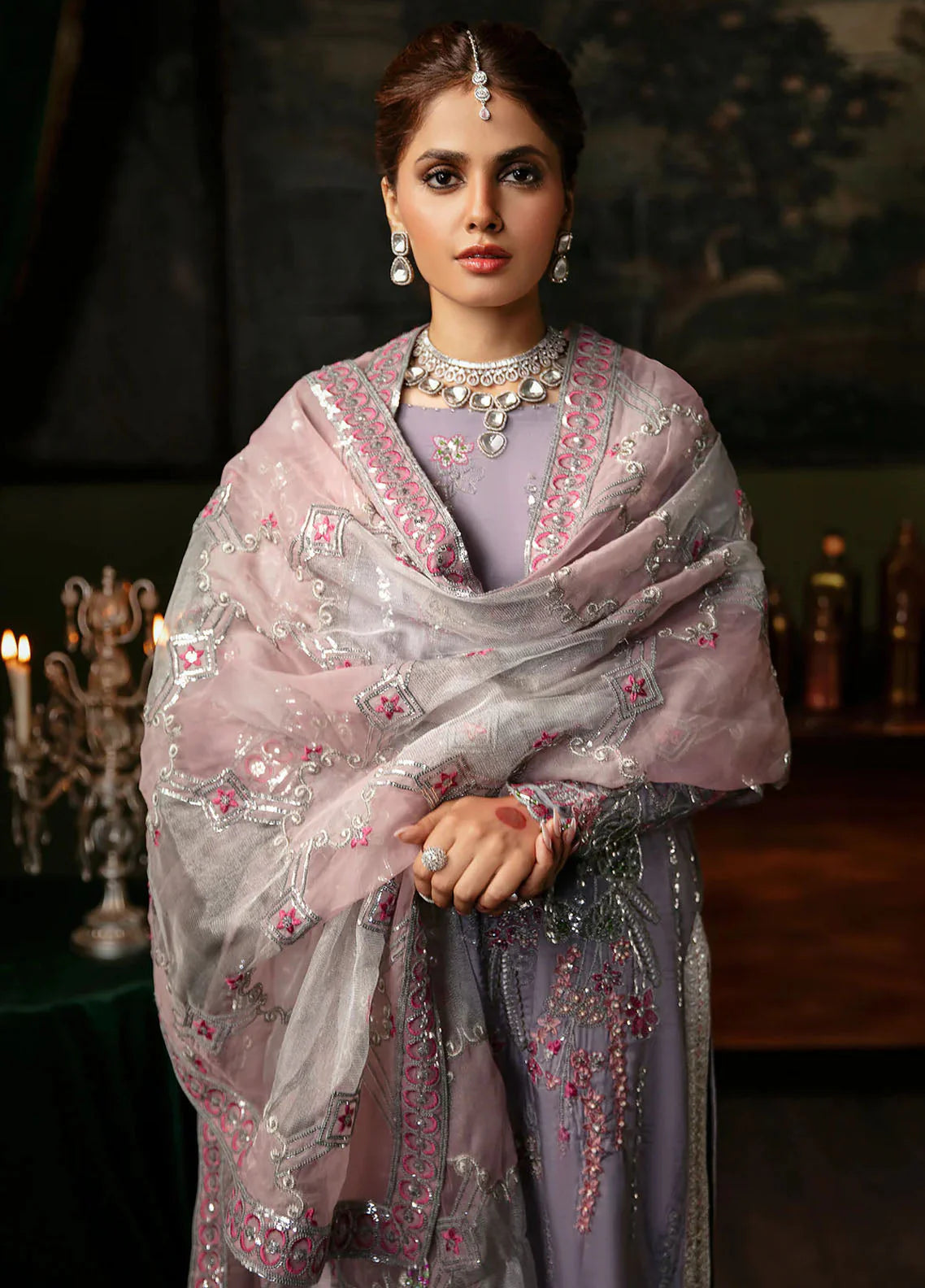 Noori By Emaan Adeel Unstitched Silk Edit 2023 NR 06 Bano