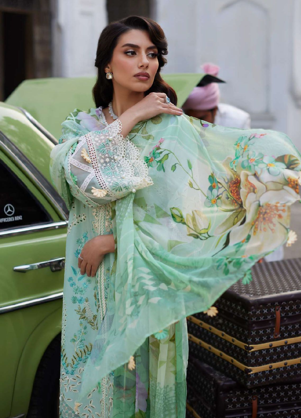 Elaf Embroidered Suits Unstitched 3 Piece EF24EE D-11 Sivana - Summer Collection